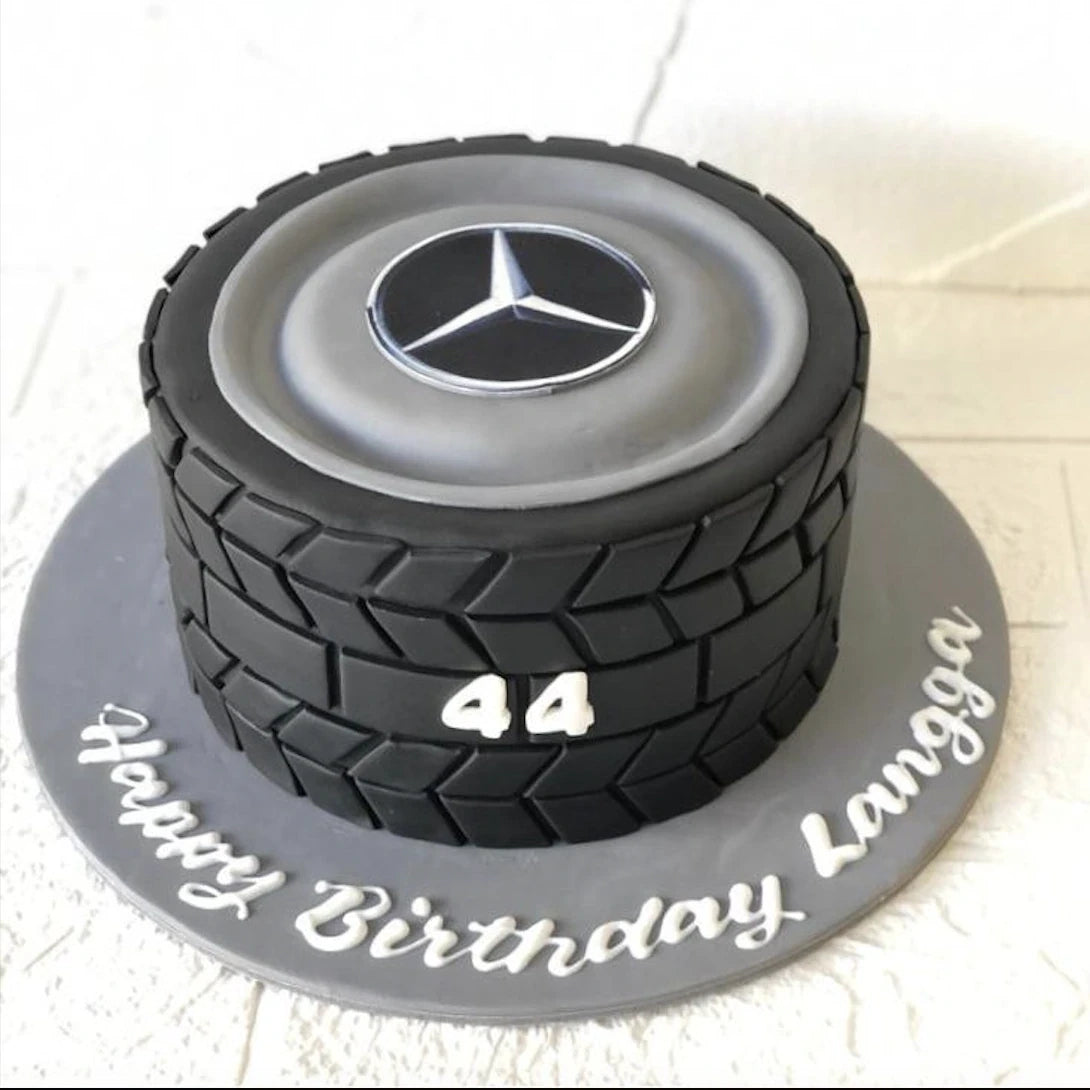 Mercedes Theme Cake